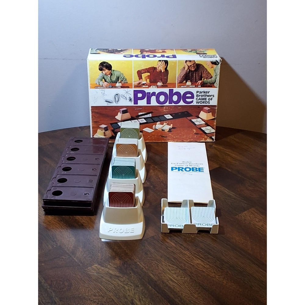 Vintage Probe Board Game Parker Brothers Complete 1974